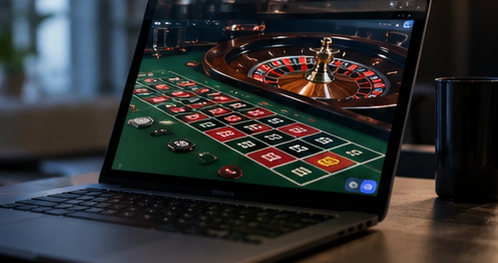 Digital roulette betting layout showing numbers and house edge probabilities